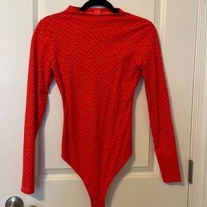 FENDIxSKIMS Georgia Mock neck long sleeve